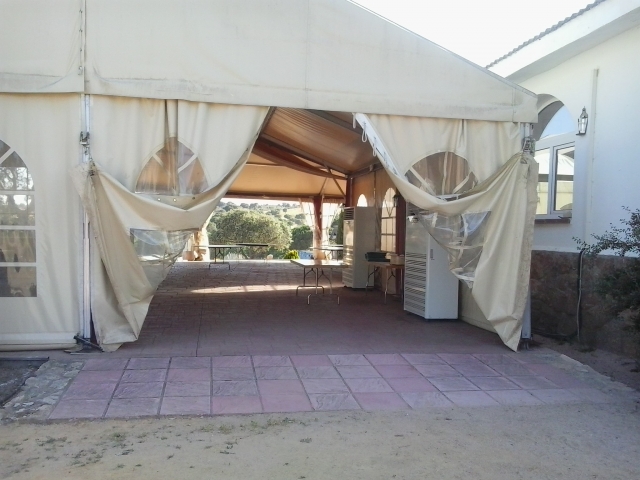 Carpas para celebraciones exteriores